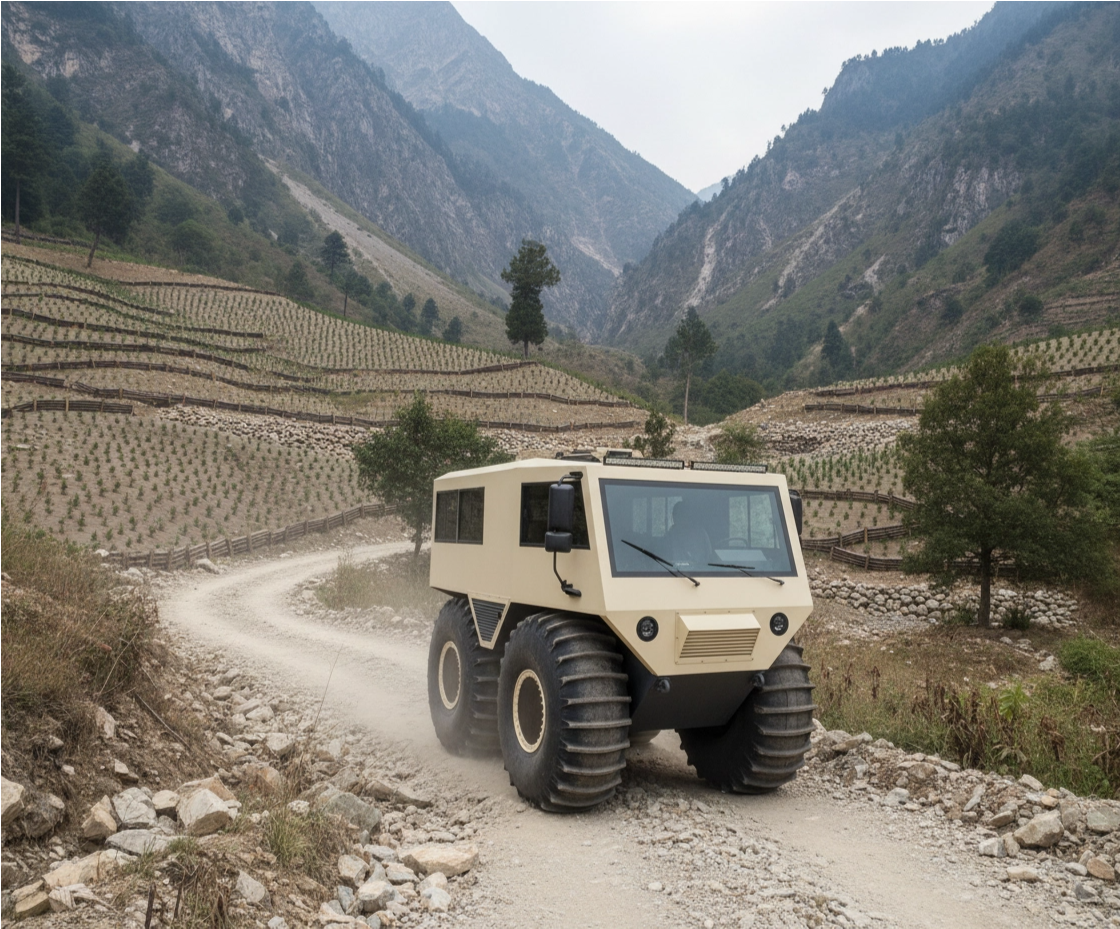 万域行Max型侧面展示